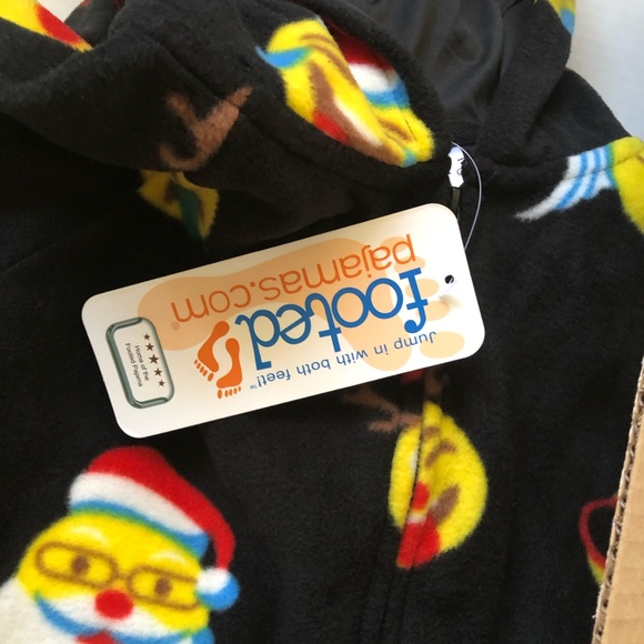 Unisex Emoji Fleece Onesie - Picture 2 of 7